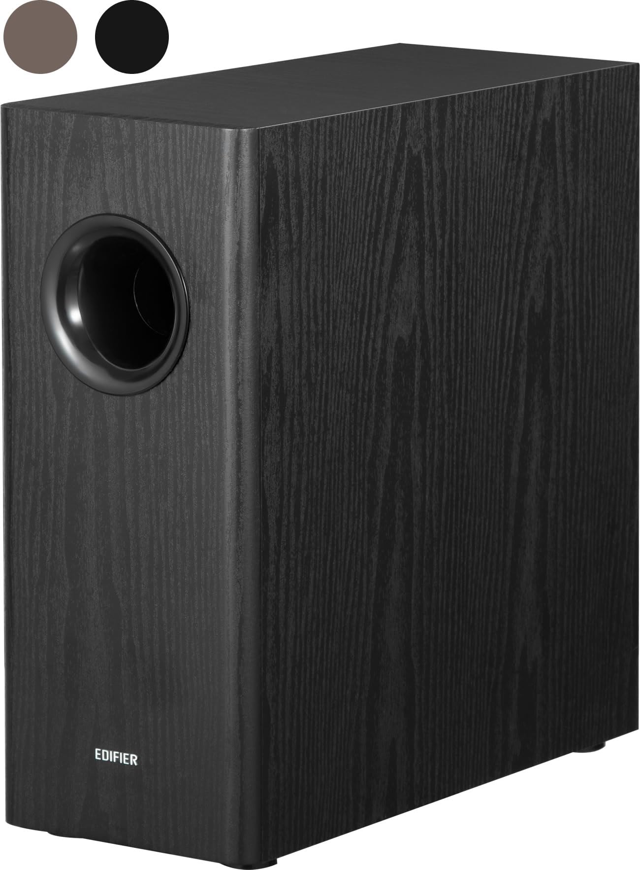 Edifier T5s サブウーファー ブラック 70W出力 EDIFIER公式サイト】重低音サブウーファー T5s｜70W高出力＆8インチ